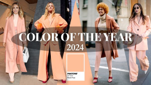 رنگ سال ۲۰۲۴ - رنگ هلویی مخملی