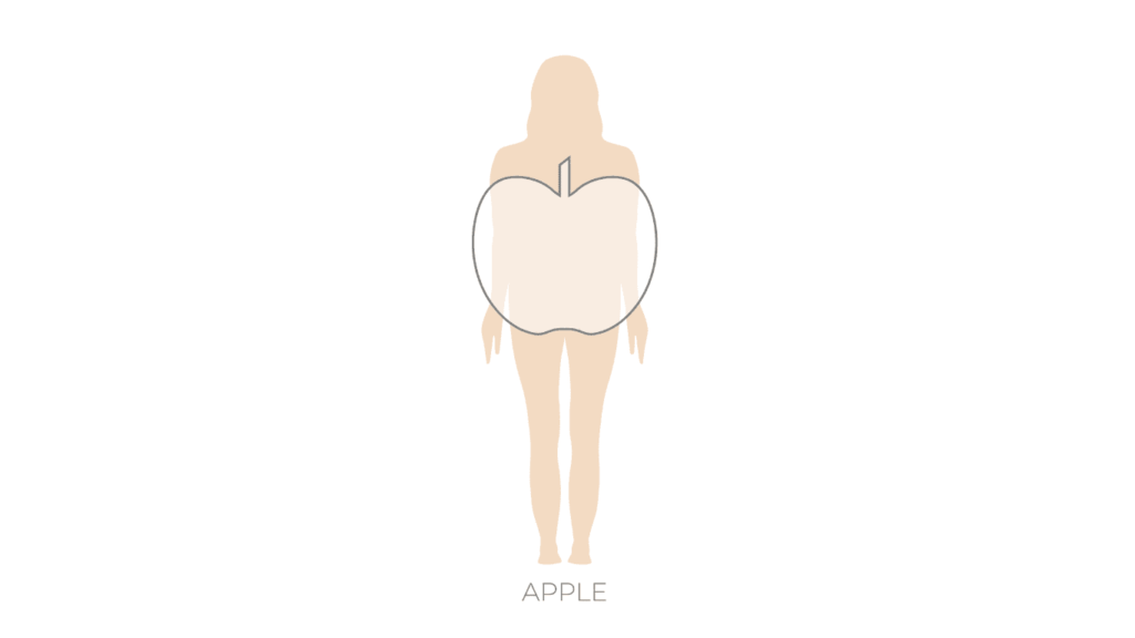 نمونه فرم بدن سیبی شکل