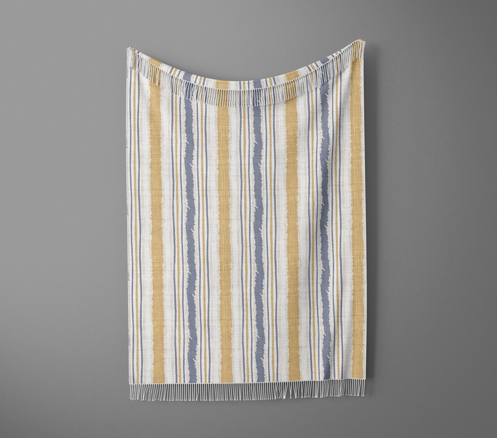 شال مبل ریش دار sofa shawl 116