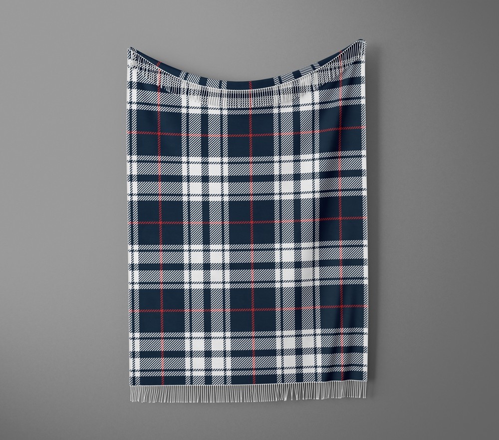 شال مبل ریش دار sofa shawl 144