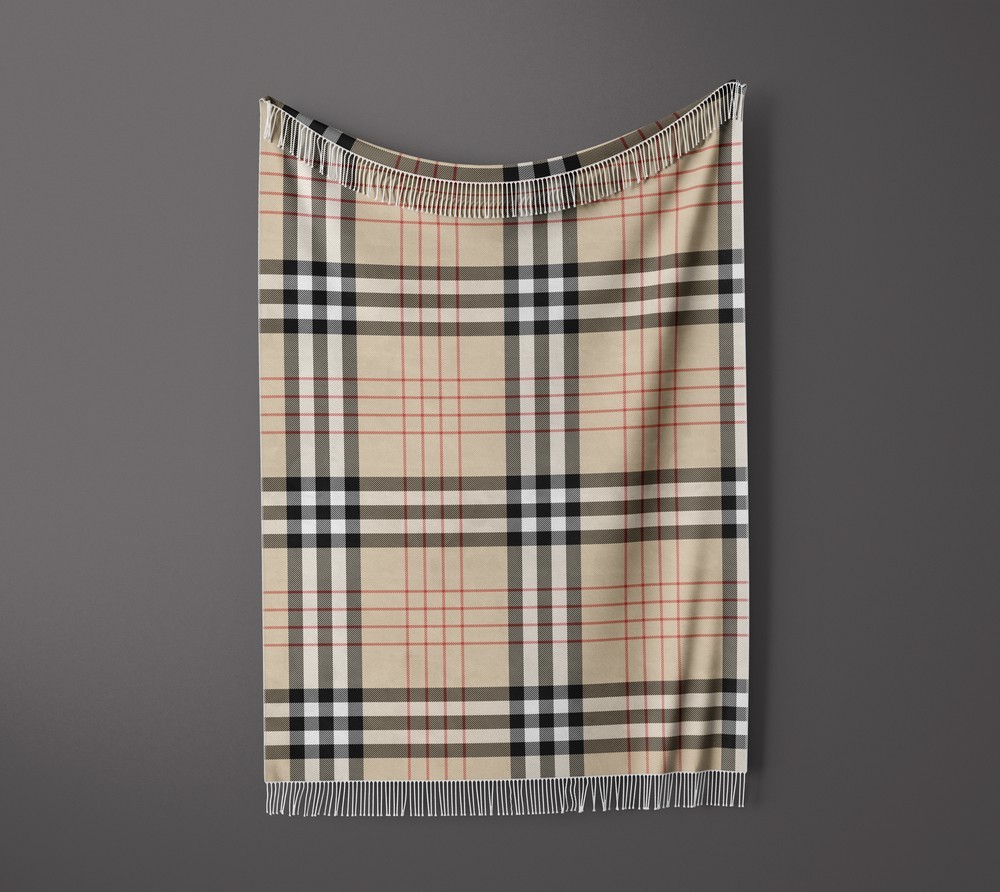 شال مبل ریش دار sofa shawl 157