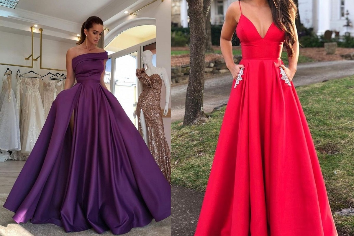دو مدل لباس مجلسی رنگی و بلند